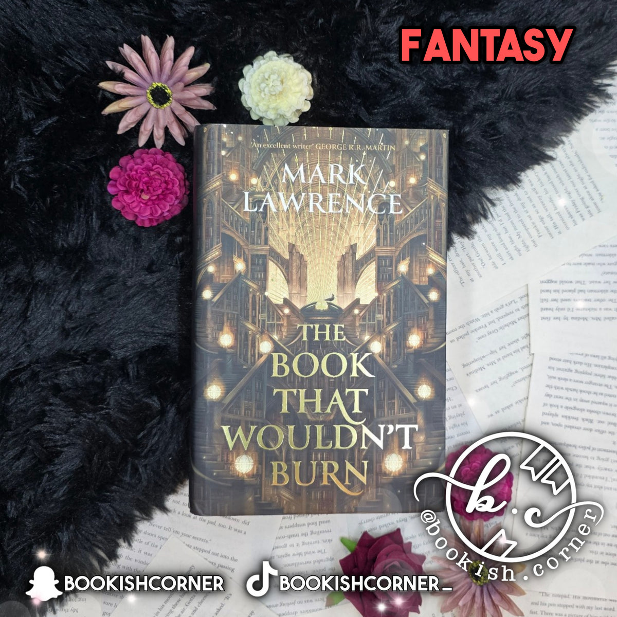 The Book That Wouldn't Burn By Mark Lawrence