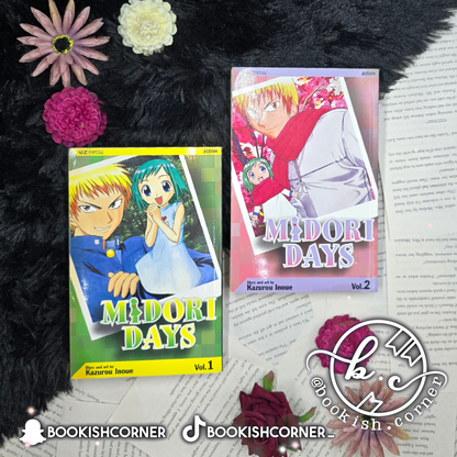 Midori Days Vol 1-8 By Kazurou Inoue