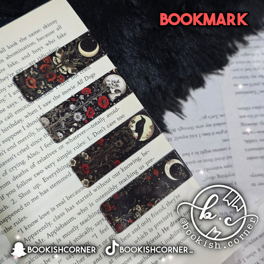 Gothic Magnetic Bookmarks