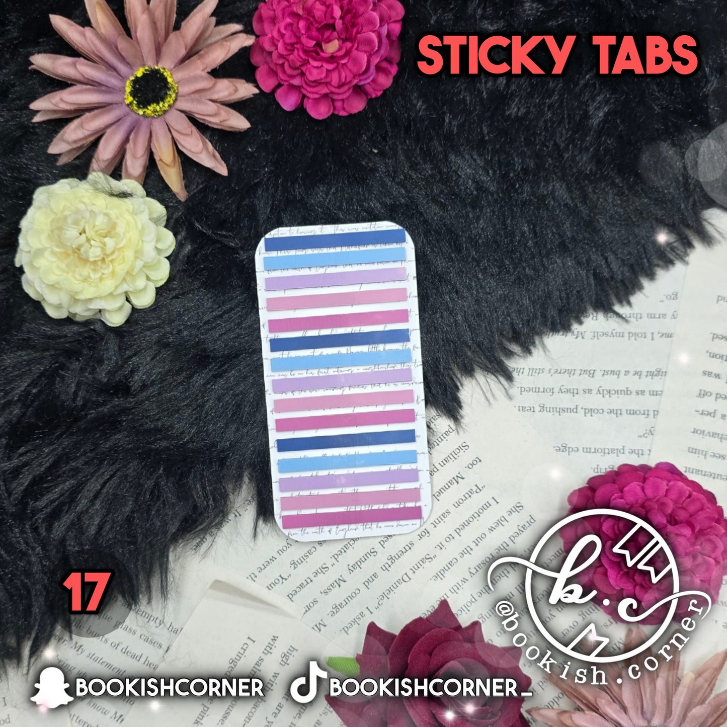 Colorful Thin Sticky Tabs