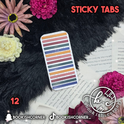 Colorful Thin Sticky Tabs