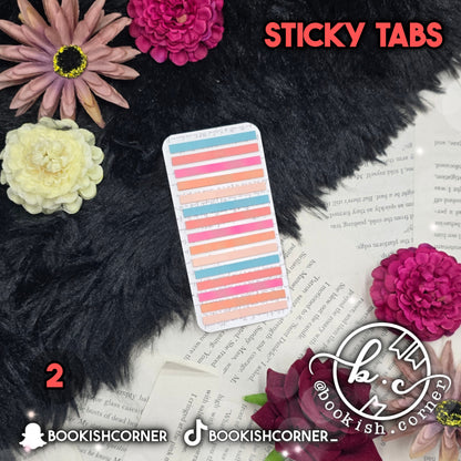 Colorful Thin Sticky Tabs
